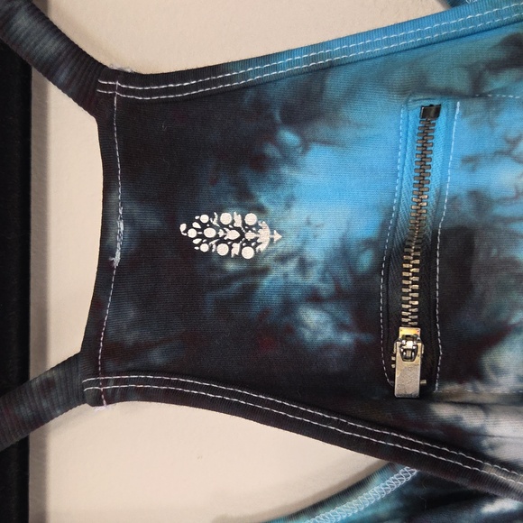 Free People Hot Shot Mini Dress TIE DYED - Picture 5 of 8